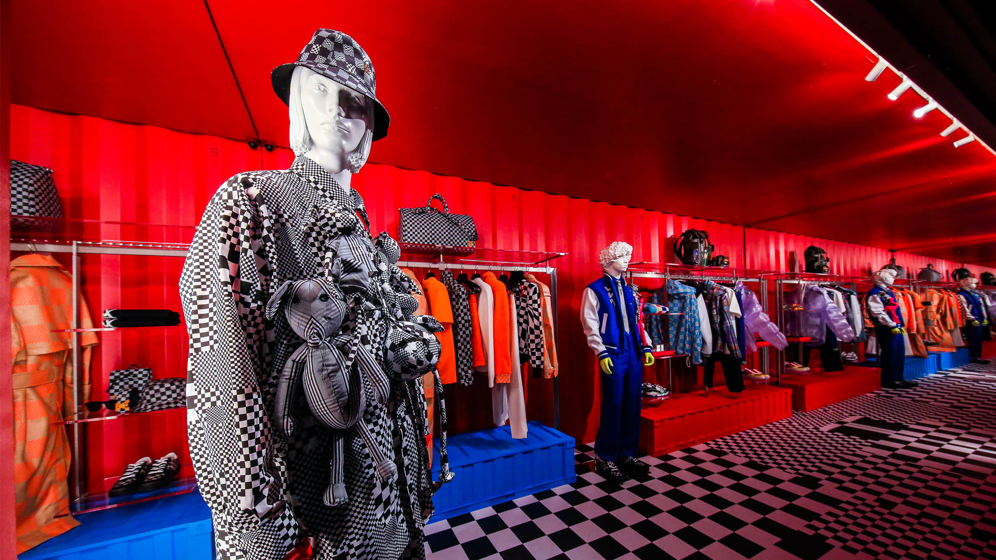 Louis Vuitton presents the Men's Spring-Summer 2021 collection in a  Temporary Residency on Rodeo Drive